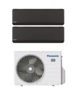 CLIMATIZZATORE CONDIZIONATORE DUAL SPLIT PANASONIC ETHEREA 7000+12000 BTU / CU-2Z41TBE R32 -  WI-FI INCLUSO - in diversi colori