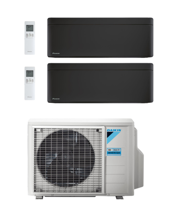 CLIMATIZZATORE CONDIZIONATORE DAIKIN BLUEVOLUTION DUAL SPLIT STYLISH FTXA25+FTXA42/2MXM50A-9 R32 – 9000+16000 BTU - WI-FI INCLUSO - in diversi colori