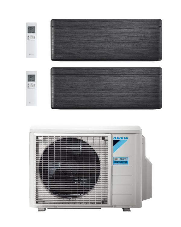 CLIMATIZZATORE CONDIZIONATORE DAIKIN BLUEVOLUTION DUAL SPLIT STYLISH FTXA25+FTXA42/2MXM50A-9 R32 – 9000+16000 BTU - WI-FI INCLUSO - in diversi colori